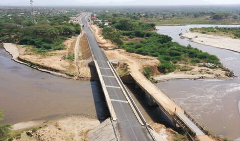 A section of the South Sudan Link road