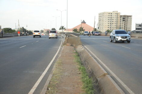 Image of traffic on Southern Bypass Mombasa Road