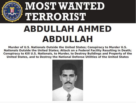 AL Qaeda commander Abdullah Ahmed Abdullah profile on the FBI website