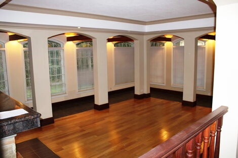 The interior of a townhouse to let in Kitisuru, Nairobi County.