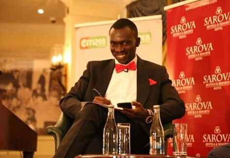 Citizen TV anchor Trevor Ombija on February 14, 2020