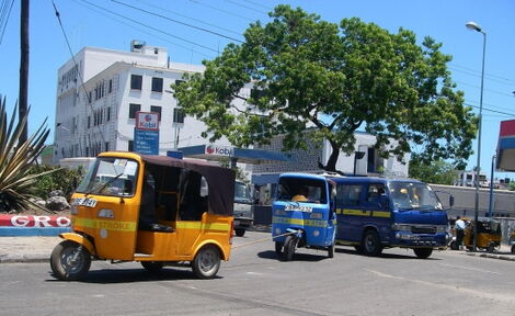 Tuk Tuks operating in Mombasa County