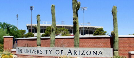 Entrance to the University of Arizona