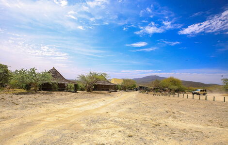 An image of the Olergasile village in Kajiado County.