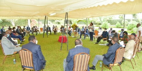 Kirinyaga leaders meet in Kutus town ahead of President Uhuru Kenyatta's visit on Mashujaa Day