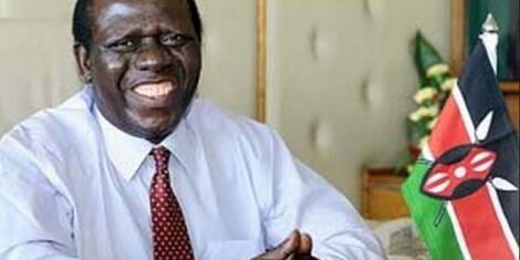 The former Vice President of Kenya, the Late Kijana Wamalwa.
