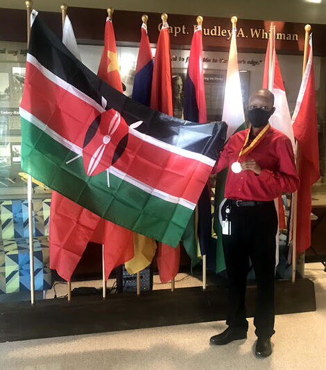 Wanjiku Chebet Kanjumba, Kenyan born Astronaut Engineer and Kenya's first Scientist-Astronaut candidate program graduate from the Advanced PoSSUM Space Academy, USA. 