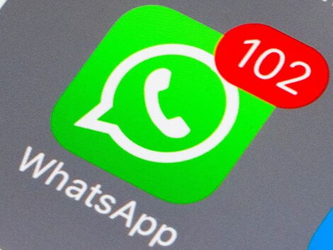 WhatsApp Messenger Mobile Application Showing Messages Received Shared on Monday November 1