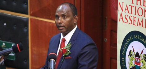 Treasury CS Ukur Yattani resding the national Budget on June 11, 2020.