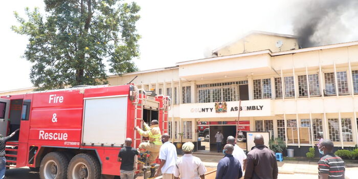 Midnight Fire Razes Down DCI Offices, Destroys Vital Documents