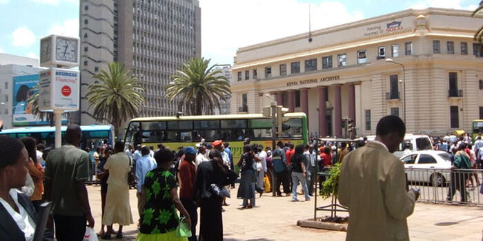 Watch Nairobians Celebrate in CBD After Uhuru's Orders