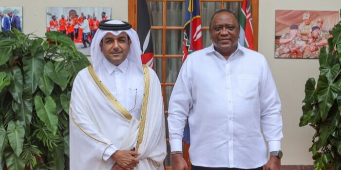 Qatar Special Envoy Reconciles Uhuru & Somali President