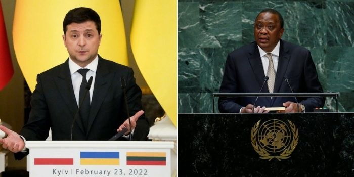 Ukraine President Zelenskyy Special Thanks to Kenya