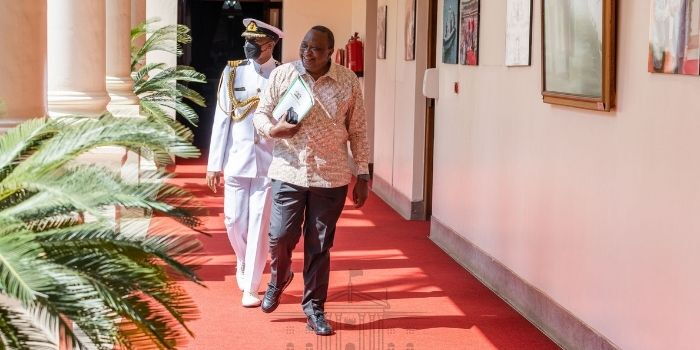 Uhuru Makes 8 Interventions During Cabinet Meeting