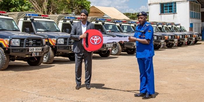 Police Receive 81 New Vehicles Ahead of 2022 Polls