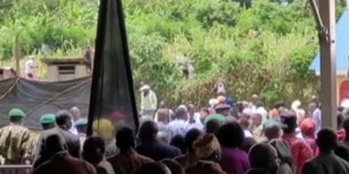 Police and Kisii Youth Clash at President Ruto Event