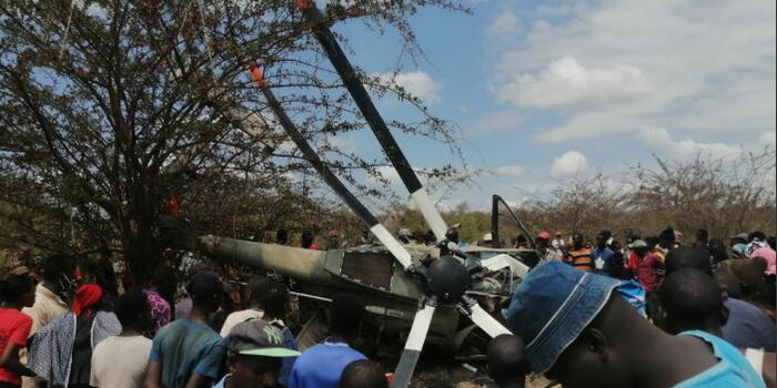 2 Die After Kenya Army Plane Crashes in Machakos [PHOTOS]