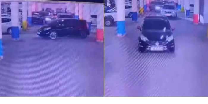 Man Captured on CCTV Stealing Vehicle Parked Inside Mall