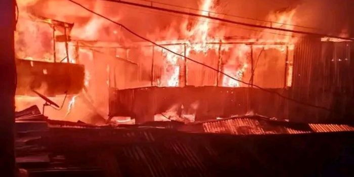 Two Dead, Property of Unknown Value Destroyed as Night Fire Guts Houses in Nairobi