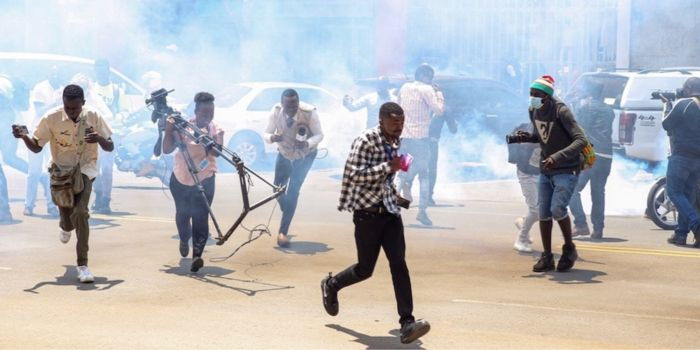 LIVE BLOG: Journalists Protest Against Brutality and Censorship