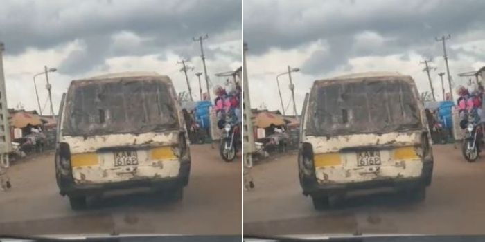 Dilapidated Nairobi Matatu on Highway Sparks Uproar [VIDEO]