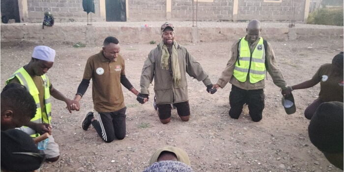 Kenyans Walk Through Dangerous Tsavo Park to Support Sustainable Water Project