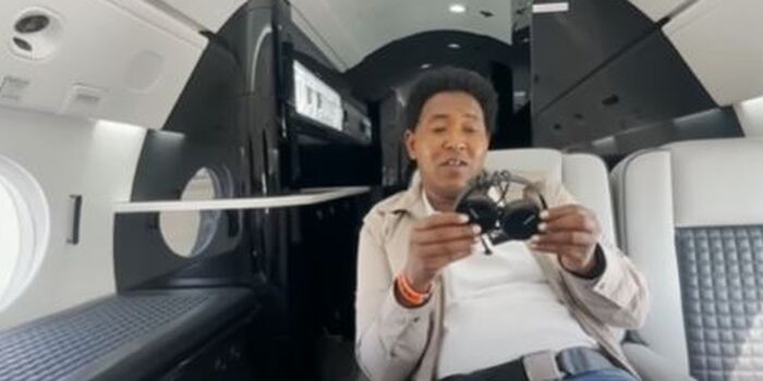 Senator Ledama Enjoys Tour in Kenyan Billionaire’s Ksh4B Private Jet