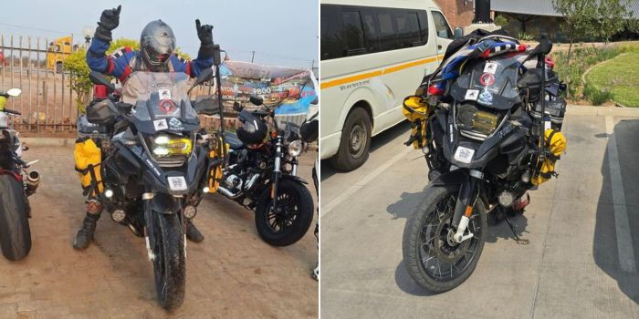 Kenyan Biker Rides Across 9 Countries to a Champion Borderless Africa
