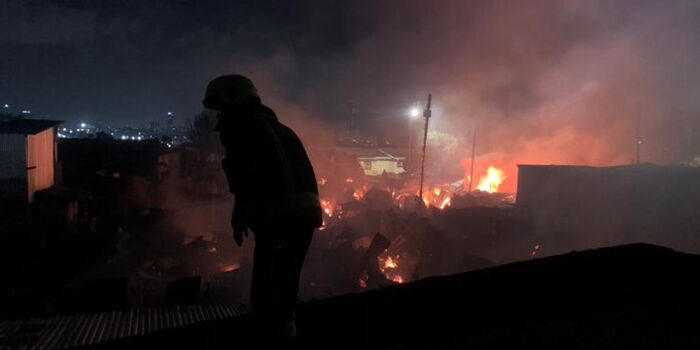 Another Fire Breaks Out at Night in Nairobi, Leaving Lang'ata Residents