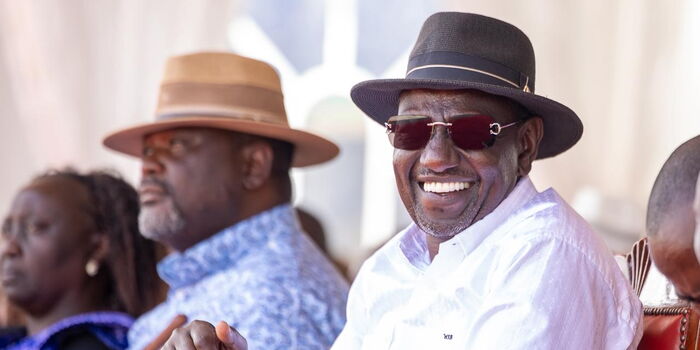 Ruto Spotted Wearing Sunglasses Worth Over Ksh120k in Baringo