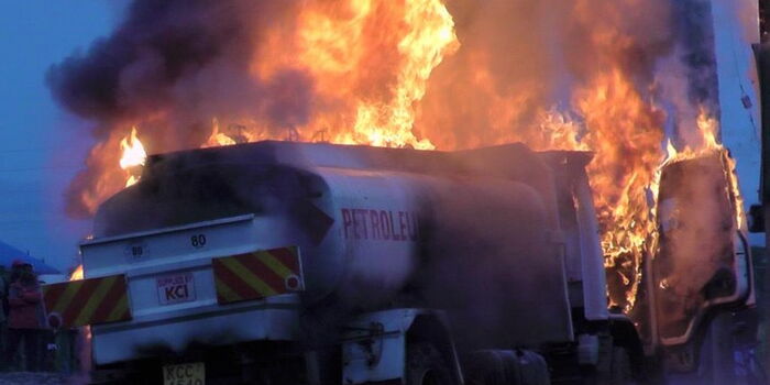 Image result for petrol tanker exploding in kenya