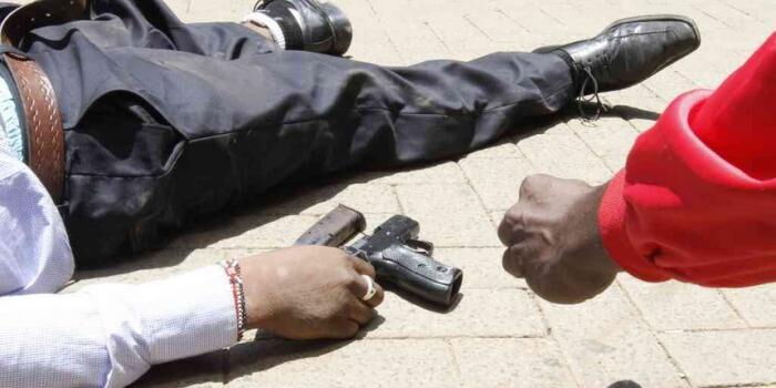 Image result for Police shoot dead three suspects gangsters in Dandora