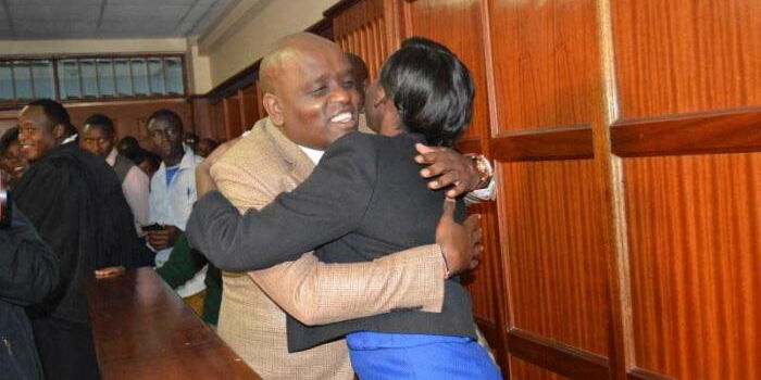 Image result for Dennis Itumbi Ready to t with Jacque Maribe