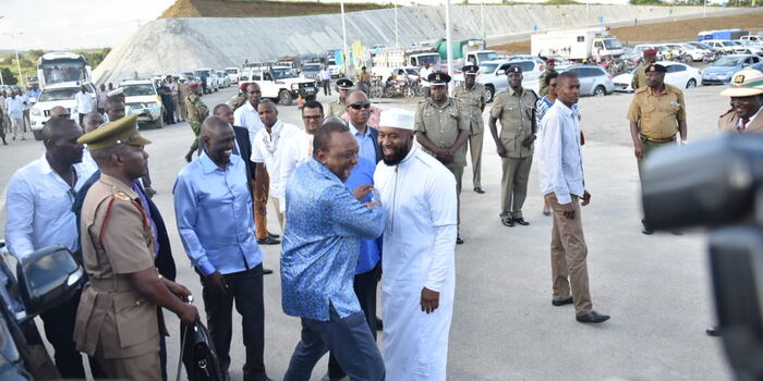 Image result for 2018-JOHO AND PRESIDENT KENYATTA RECONCILE