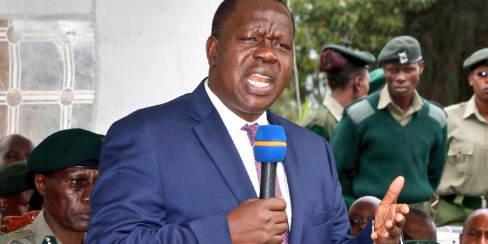 Image result for Fred Matiangâi has announced changes in his ministry