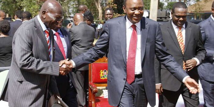 Image result for president uhuru kenyatta moody awori