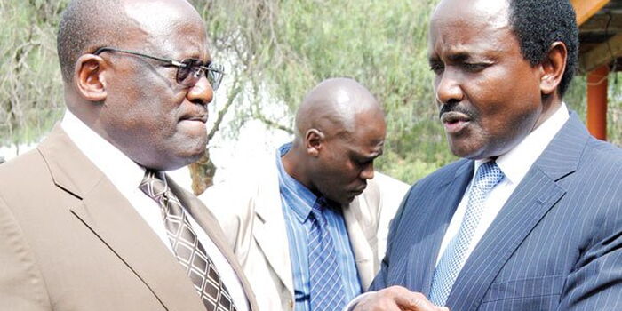 Image result for Johnstone Muthama With Ruto