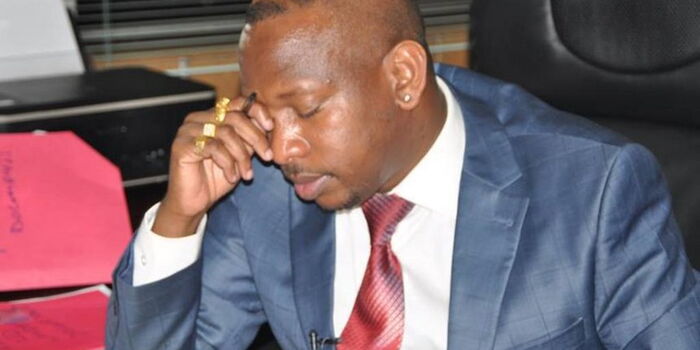 Image result for Mike Sonko takes on Murangâa governor