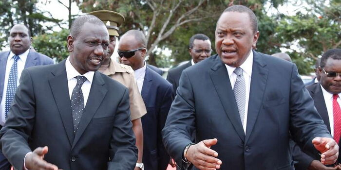 Image result for Ruto still intact, Uhuru says
