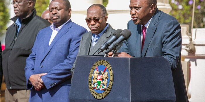 Image result for Uhuru warns Mt Kenya leaders
