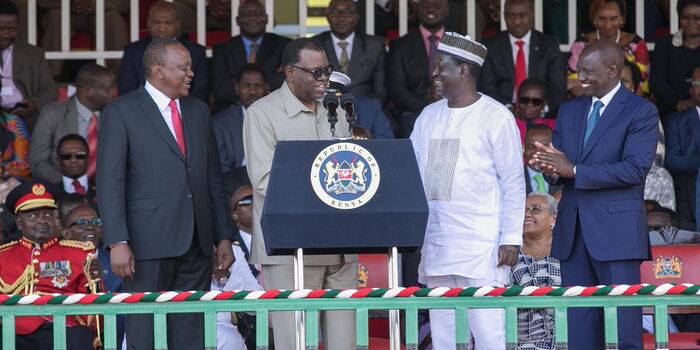 Image result for Raila Explains Origin of Kenyatta Day, Now Mashujaa Day