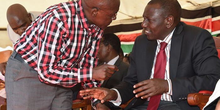 Image result for ruto with khalwale