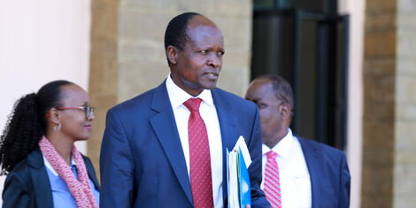 Migori Governor Okoth Obado at Kenya School of Government (KSG), Lower Kabete in Kiambu During a Consultative Devolution meeting