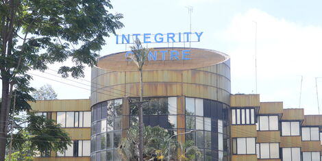 Ethics and Anti-Corruption Comission (EACC) Offices at Integrity centre Building in Nairobi. Monday, 18 November 2019.