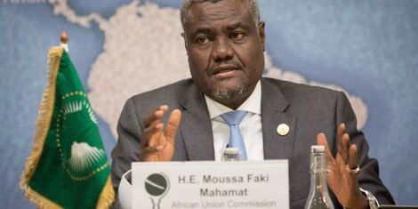 African Union Chairperson Moussa Faki