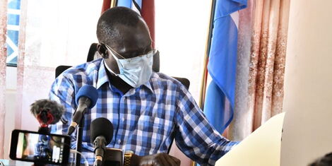 An image of Turkana Governor Josphat Nanok