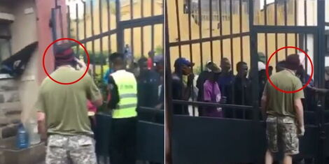 The foreigner who pulled a George Floyd card against an angry Kenyan mob in Nairobi on Thursday, June 18, 2020