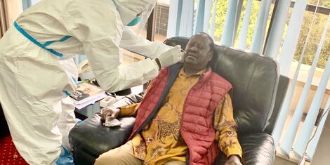 An image of Raila Odinga