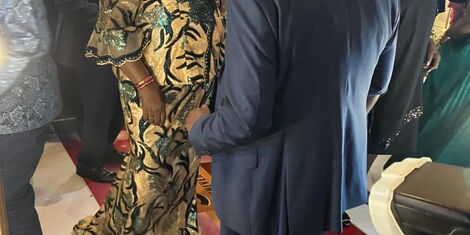 Ida Odinga speaking in a previous interview