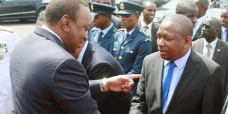 Uhuru Trolls Sonko After Impeachment - Kenyans.co.ke